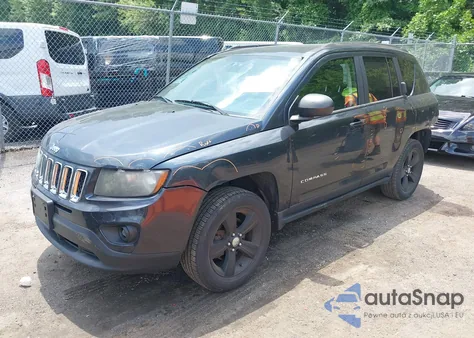 2014 Jeep Compass Sport из США, поврежденный, VIN 1C4NJDBB0ED592573